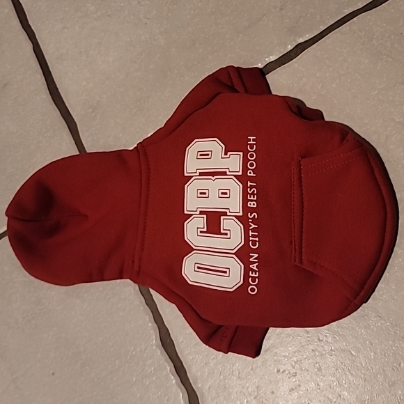 Cute Doggy Sweatshirt Size Small Red and White NWOT 😍 - Picture 2 of 7